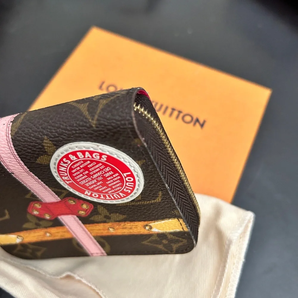 Authentic Louis Vuitton Card Wallet SUMMER TRUNK Limited Edition Limited & Rare - Picture 3 of 11